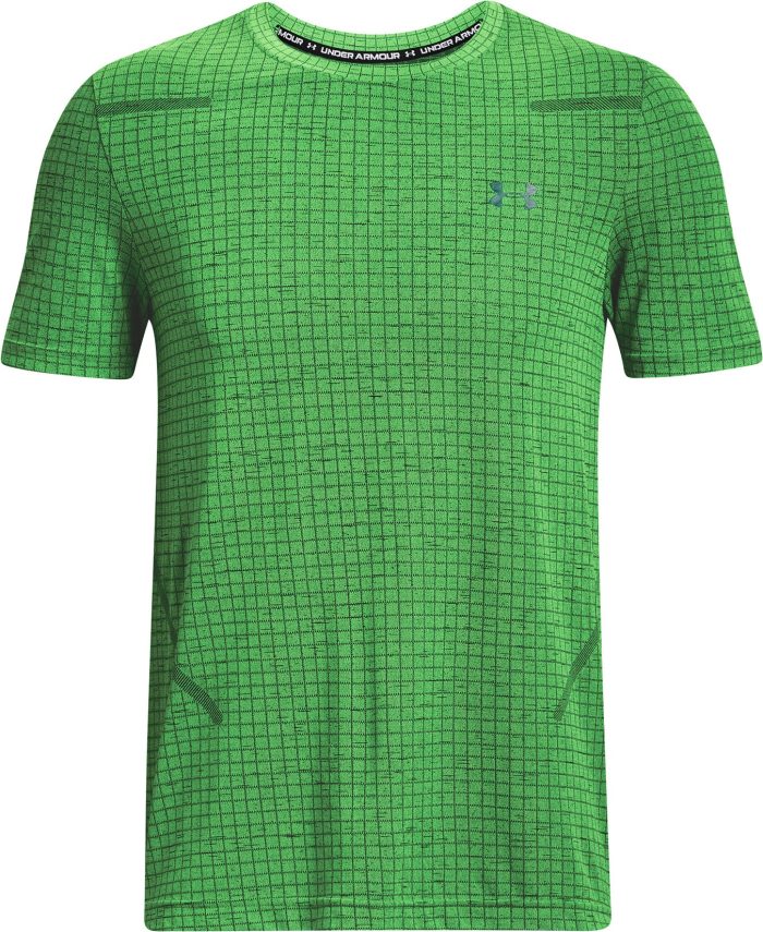 Under Armour Seamless Grid Short Sleeve 1376921 316 Front