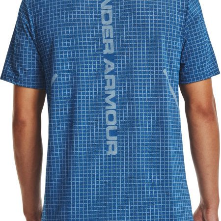 Under Armour Seamless Grid Short Sleeve 1376921 426 Back