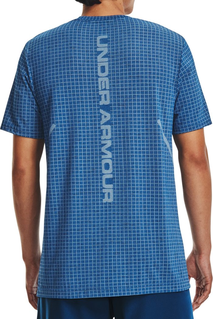 Under Armour Seamless Grid Short Sleeve 1376921 426 Back