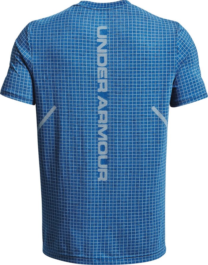 Under Armour Seamless Grid Short Sleeve 1376921 426 Back2