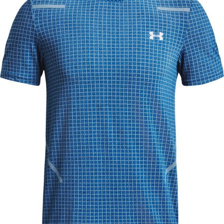 Under Armour Seamless Grid Short Sleeve 1376921 426 Front