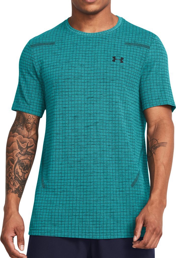 Under Armour Seamless Grid Short Sleeve 1376921 464