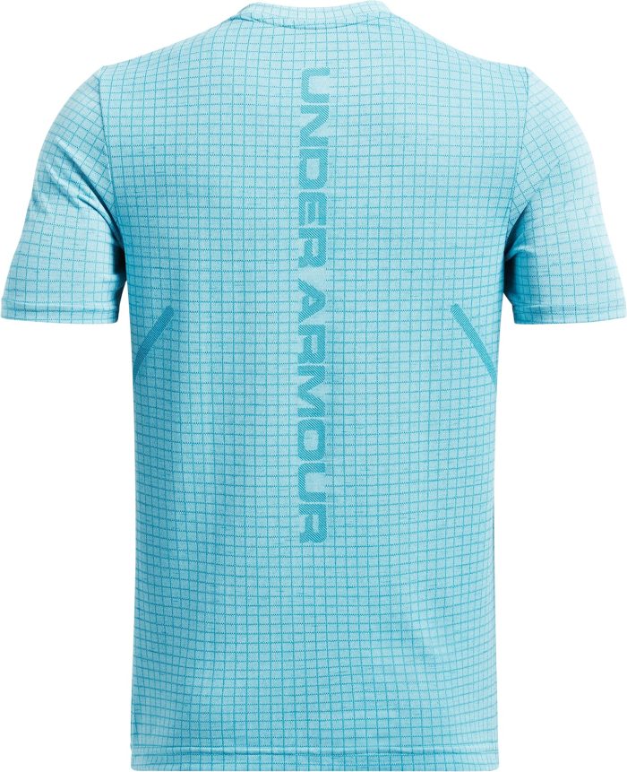 Under Armour Seamless Grid Short Sleeve 1376921 914 Back