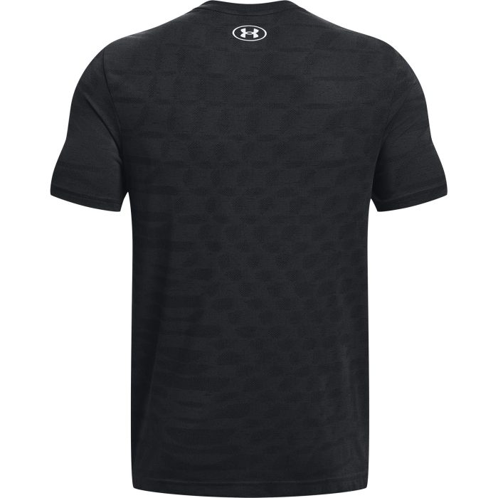 Under Armour Seamless Ripple Short Sleeve 1379281 001 Back2