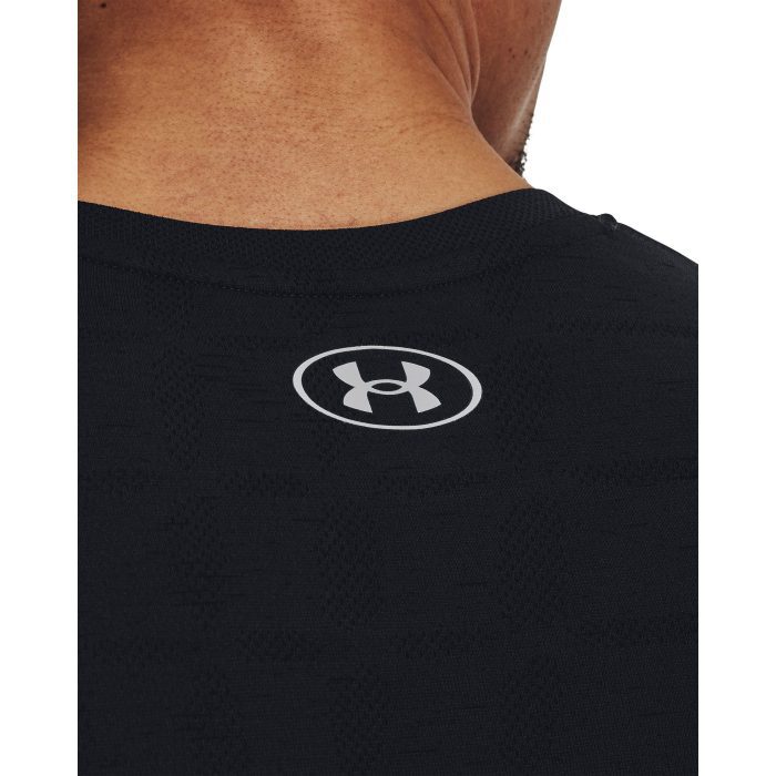 Under Armour Seamless Ripple Short Sleeve 1379281 001 Details 1