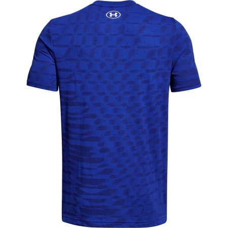 Under Armour Seamless Ripple Short Sleeve 1379281 400 Back2