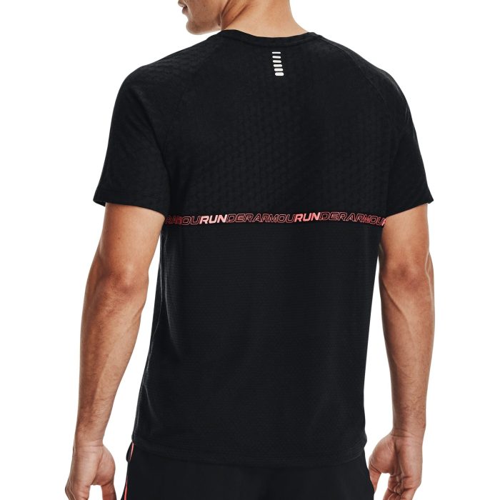 Under Armour Streaker Runclipse Short Sleeve 1361473 001 Back