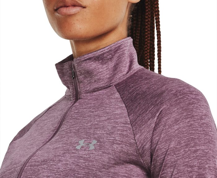 Under Armour Tech Twist Half Zip Long Sleeve 1320128 500 Details 1