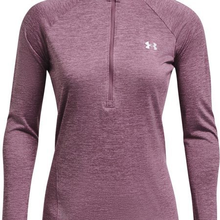 Under Armour Tech Twist Half Zip Long Sleeve 1320128 500 Front