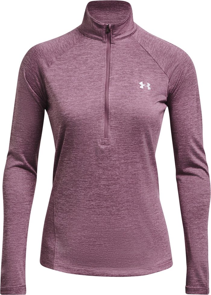 Under Armour Tech Twist Half Zip Long Sleeve 1320128 500 Front