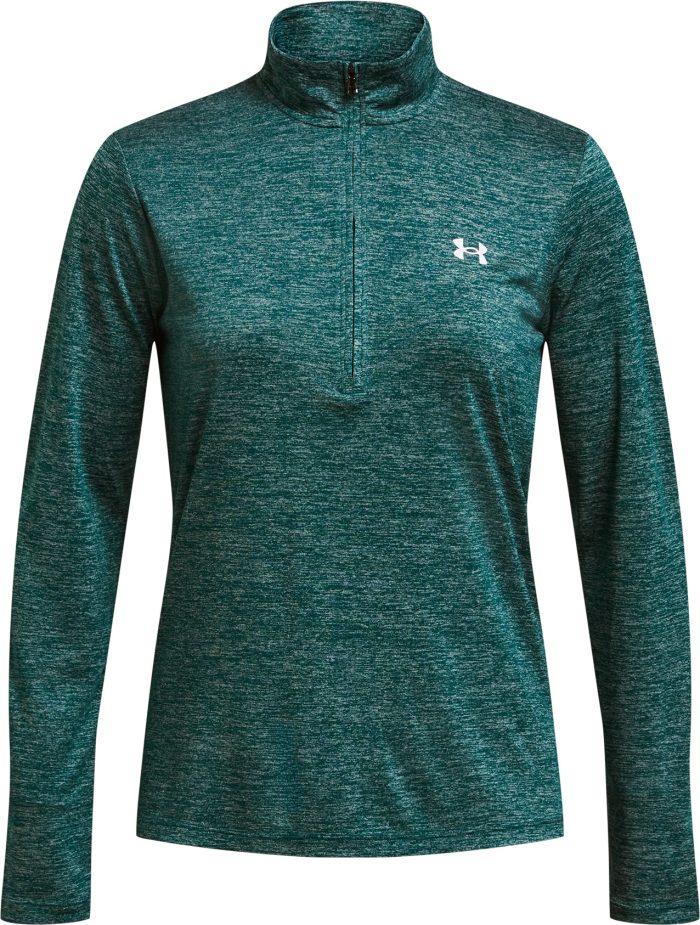 Under Armour Tech Twist Half Zip Long Sleeve 1384225 449 Front