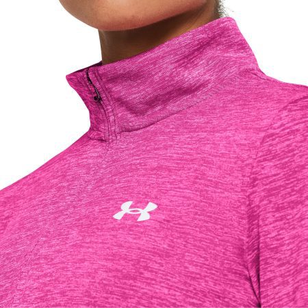 Under Armour Tech Twist Half Zip Long Sleeve 1384225 652 Details 1