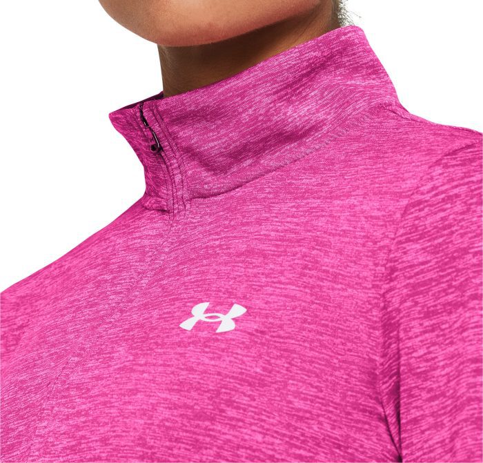 Under Armour Tech Twist Half Zip Long Sleeve 1384225 652 Details 1