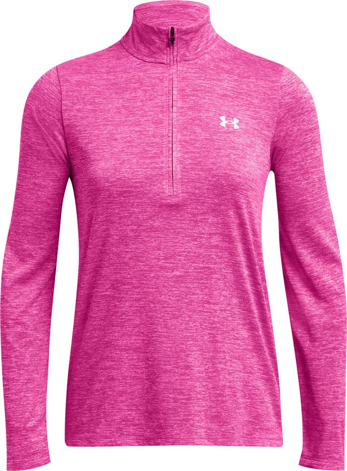 Under Armour Tech Twist Half Zip Long Sleeve 1384225 652 Front