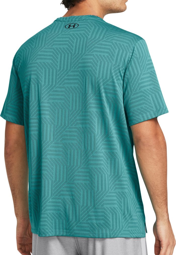 Under Armour Tech Vent Geotessa Short Sleeve 1382182 449 Back