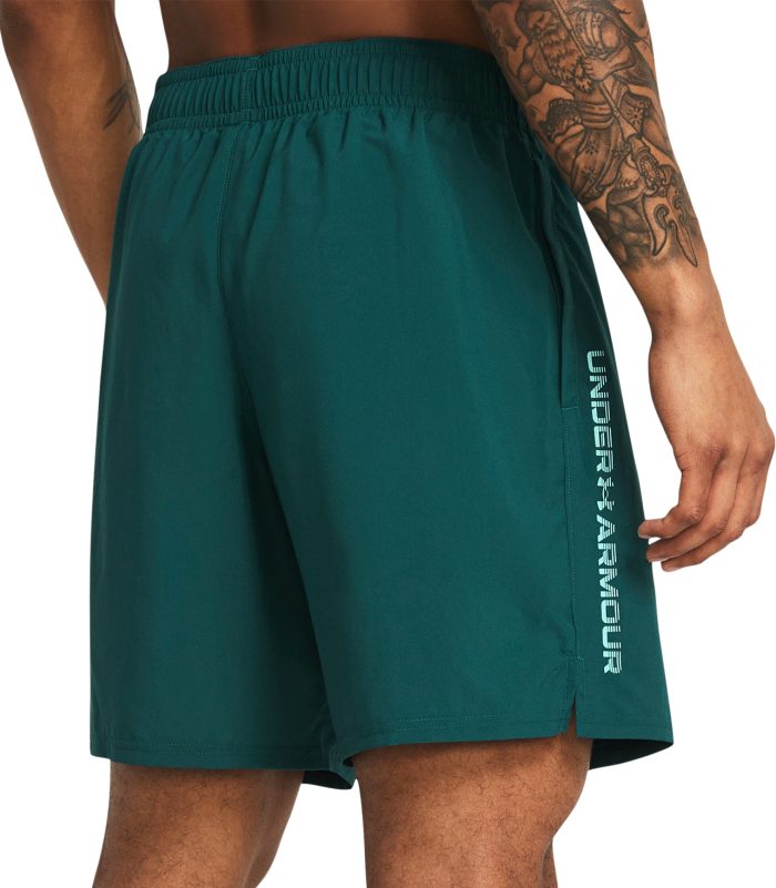 Under Armour Tech Woven Wordmark Shorts 1383356 449 Back