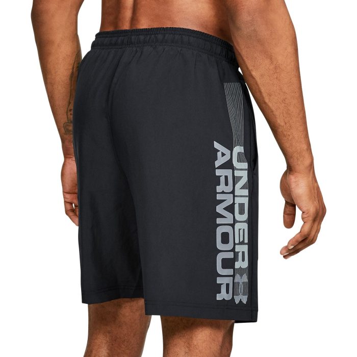 Under Armour Woven Graphic Wordmark Shorts 1320203 001 Back