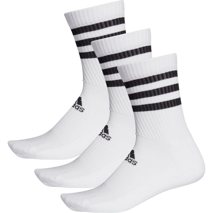 adidas 3 Stripe Classic Cushioned 3 Pack Socks DZ9346