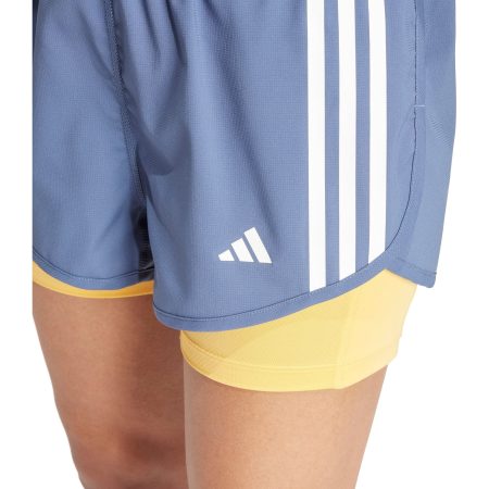 adidas Own The Run 3 Stripes 2 In 1 Shorts IK5016 Details 4