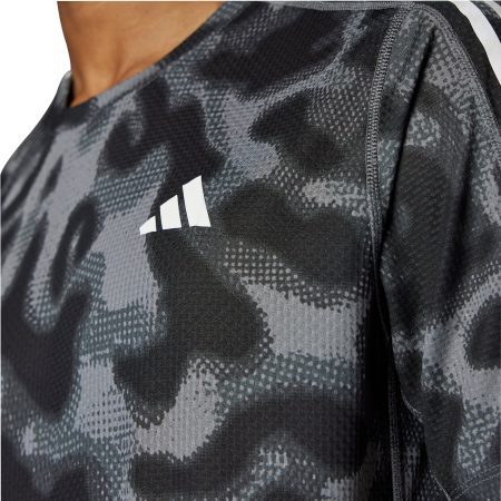 adidas Own The Run 3 Stripes Short Sleeve IK4979 Details 1