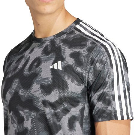 adidas Own The Run 3 Stripes Short Sleeve IK4979 Details 3