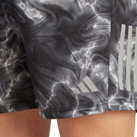 adidas Own The Run Allover Print Shorts IB6395 Details 1