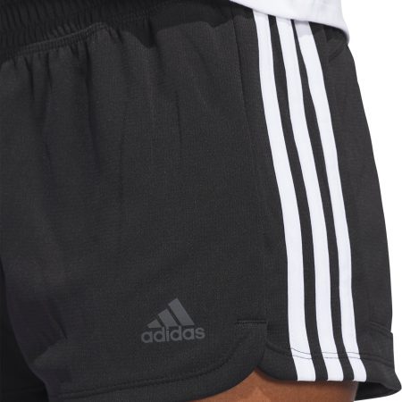 adidas Pacer 3 Stripe Knit Shorts DU3502 Details 1