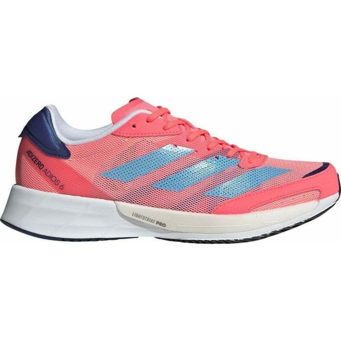 adidas adizero adios 6 boost womens running shoes pink 29613494239440