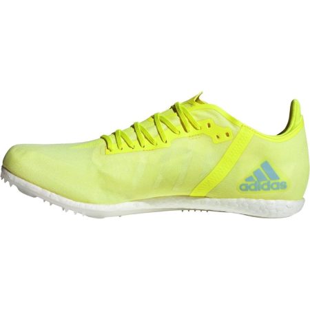 adidas adizero avanti boost running spikes yellow 28547608740048