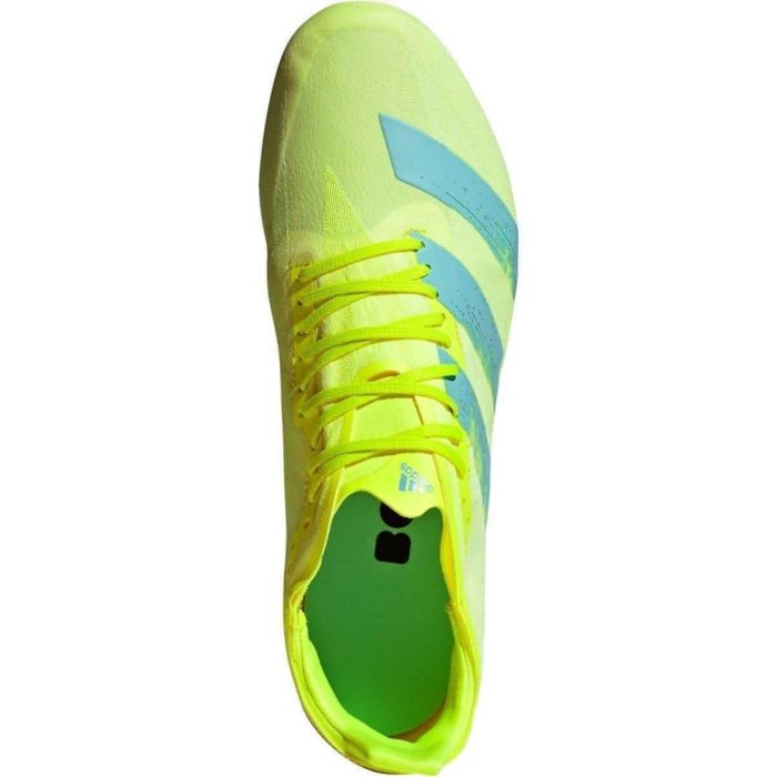 adidas adizero avanti boost running spikes yellow 29613270859984