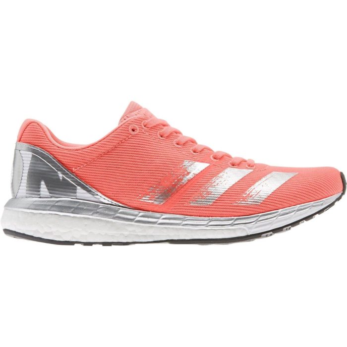 adidas adizero boston 8 boost womens running shoes pink 28518738100432