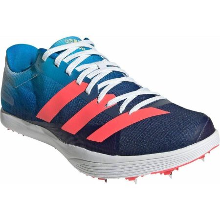 adidas adizero long jump field event spikes blue 29907978256592