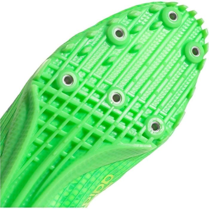 adidas adizero prime finesse running spikes green 28557630767312