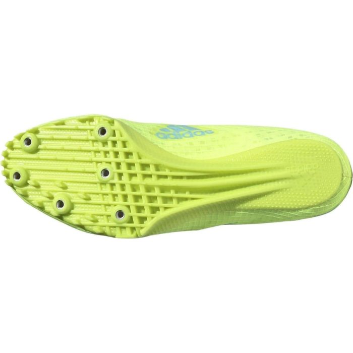 adidas adizero prime finesse running spikes yellow 28547598155984