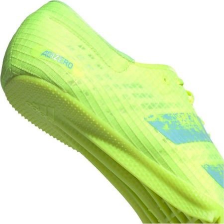 adidas adizero prime finesse running spikes yellow 28547598352592