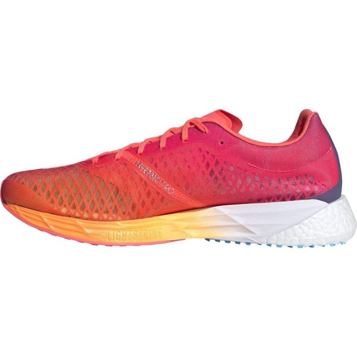 adidas adizero pro mens running shoes pink 29615178088656