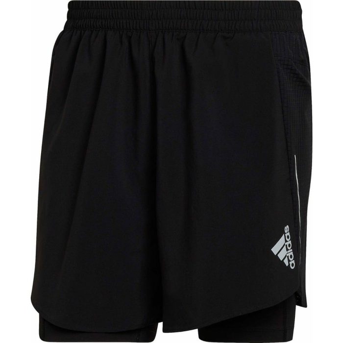 adidas designed 4 run mens 2 in 1 running shorts black 29825202127056