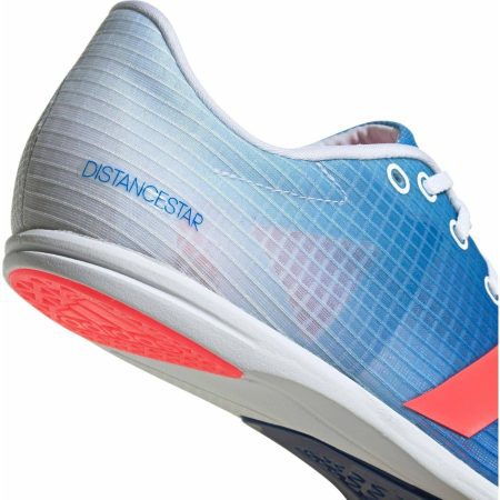 adidas distancestar mens running spikes blue 37219404873936