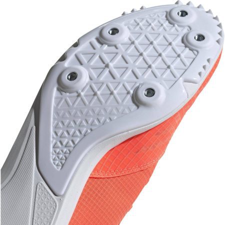 adidas distancestar mens running spikes orange 28823552426192