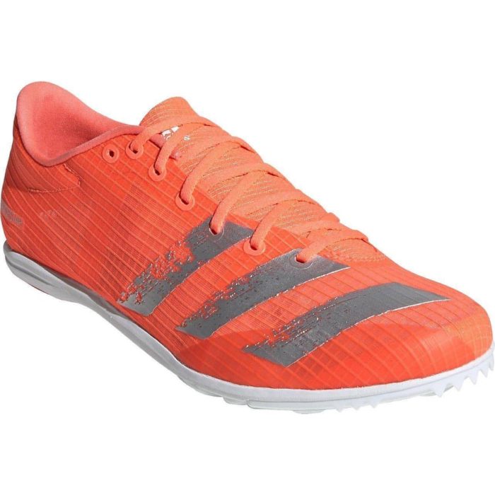 adidas distancestar mens running spikes orange 28823552491728