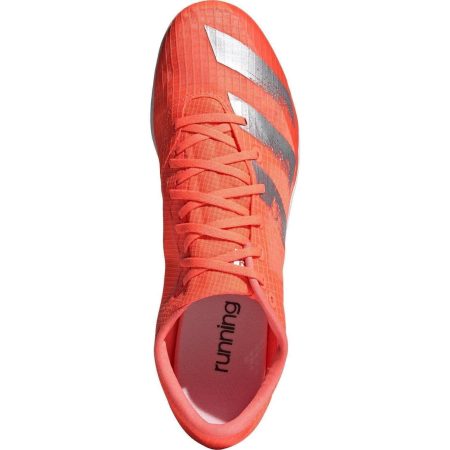 adidas distancestar mens running spikes orange 28823552524496