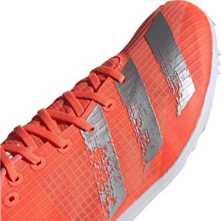 adidas distancestar mens running spikes orange 28823552590032