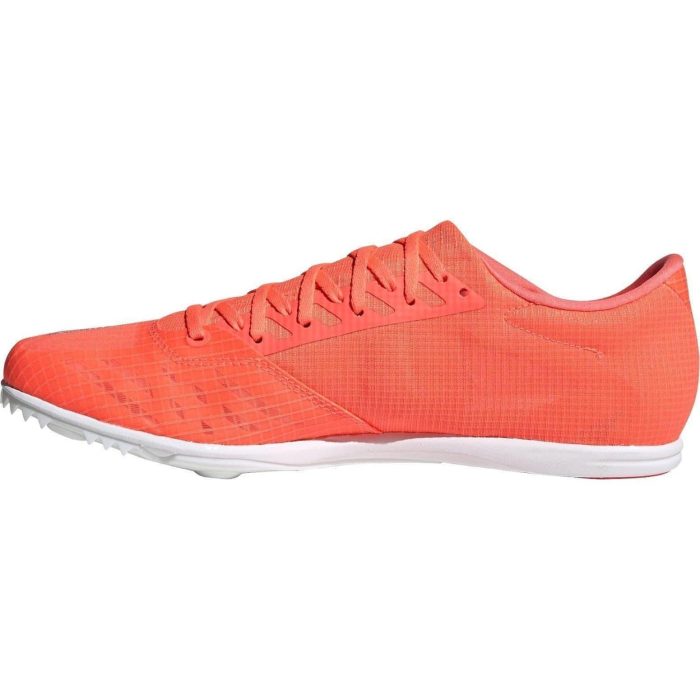 adidas distancestar mens running spikes orange 28823552622800