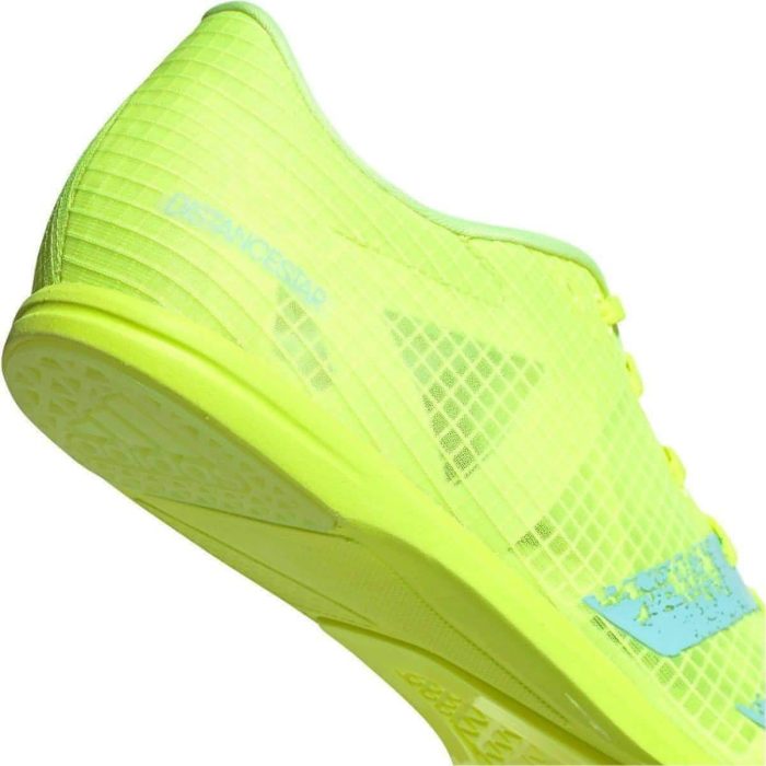 adidas distancestar mens running spikes yellow 28547638067408