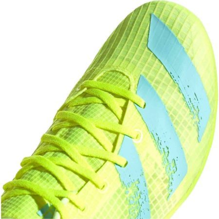 adidas distancestar mens running spikes yellow 28547638100176