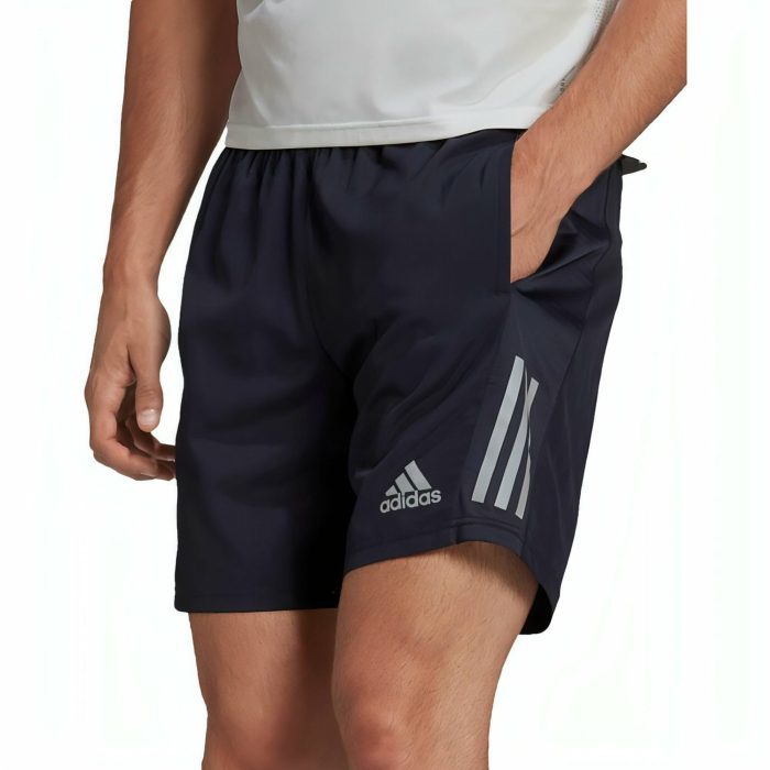 adidas own the run 5 inch mens running shorts navy 29850729677008