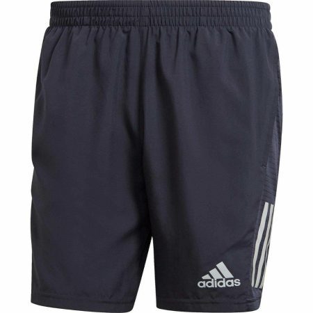 adidas own the run 5 inch mens running shorts navy 29850746650832