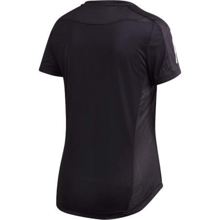 adidas own the run short sleeve womens running top black 28558181531856