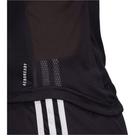 adidas own the run short sleeve womens running top black 29602195308752