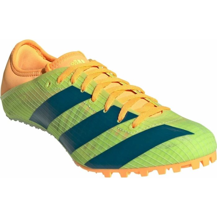 adidas sprintstar mens running spikes green 37381113938128